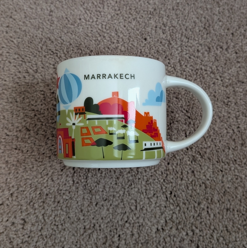 Marrakech Themed Ceramic Mug